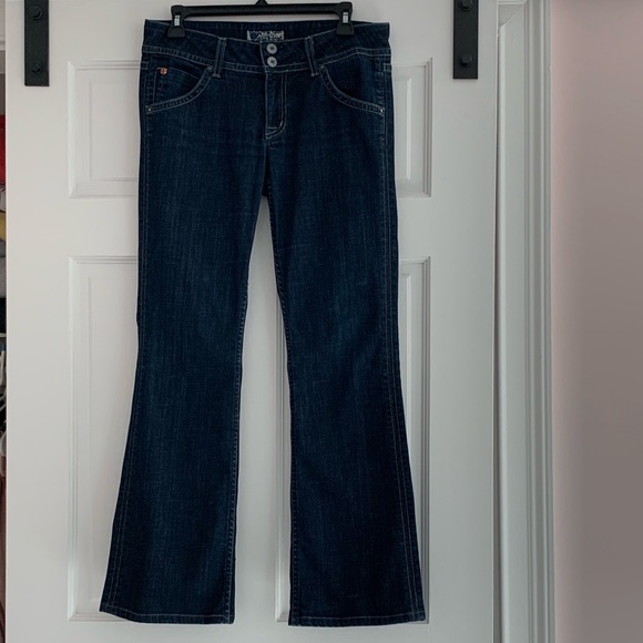 Hudson Jeans Signature Boot Cut Dark Indigo Sz 30 - Picture 5 of 7